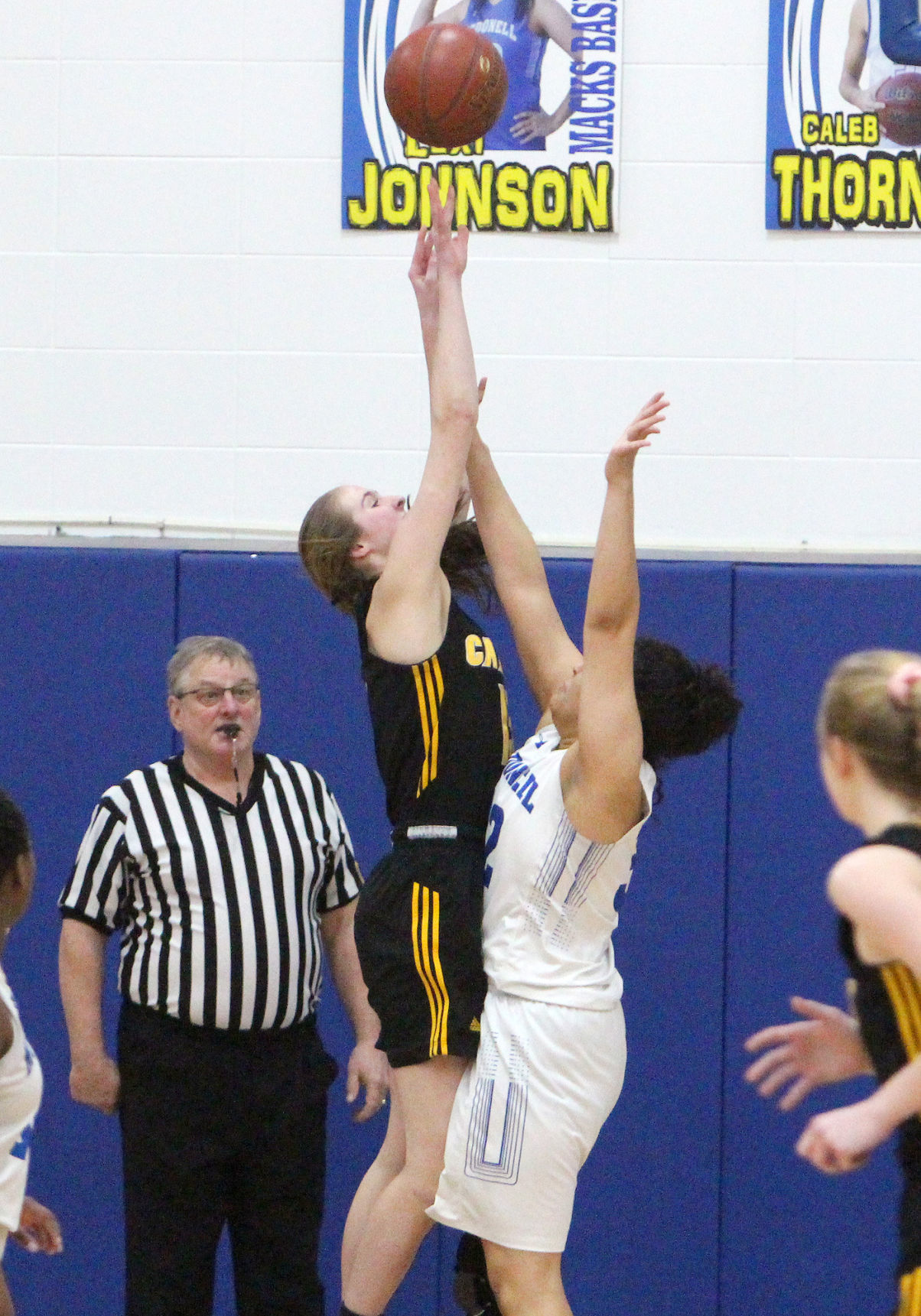 Cadott at McDonell girls basketball 2-14-20